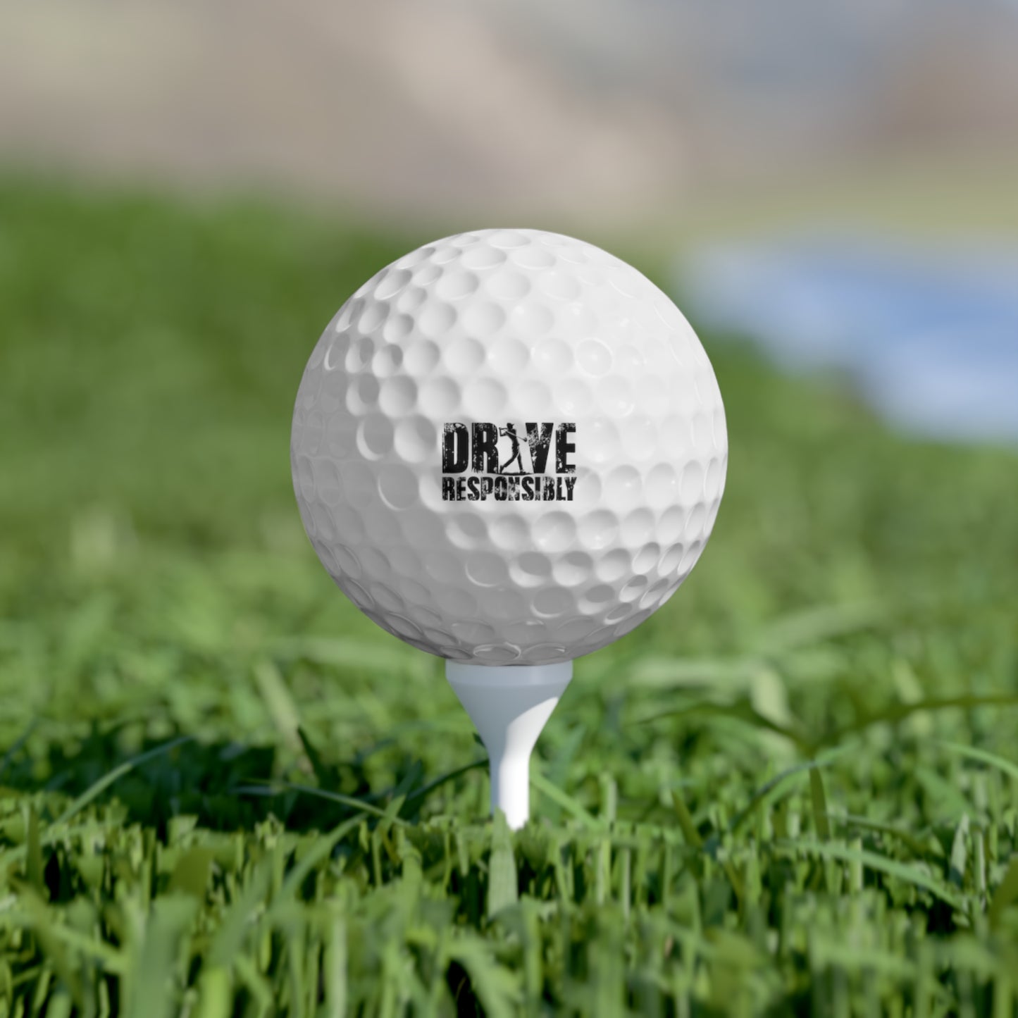 Drive Responsibly Custom Golf Balls (6 Pack)