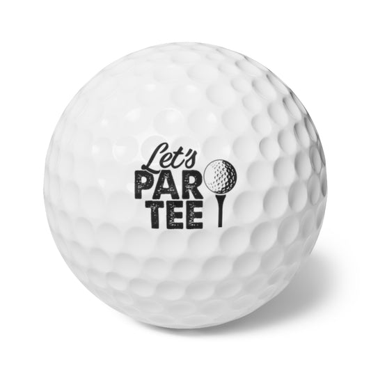 Let's Par Tee Custom Golf Balls (6 Pack)