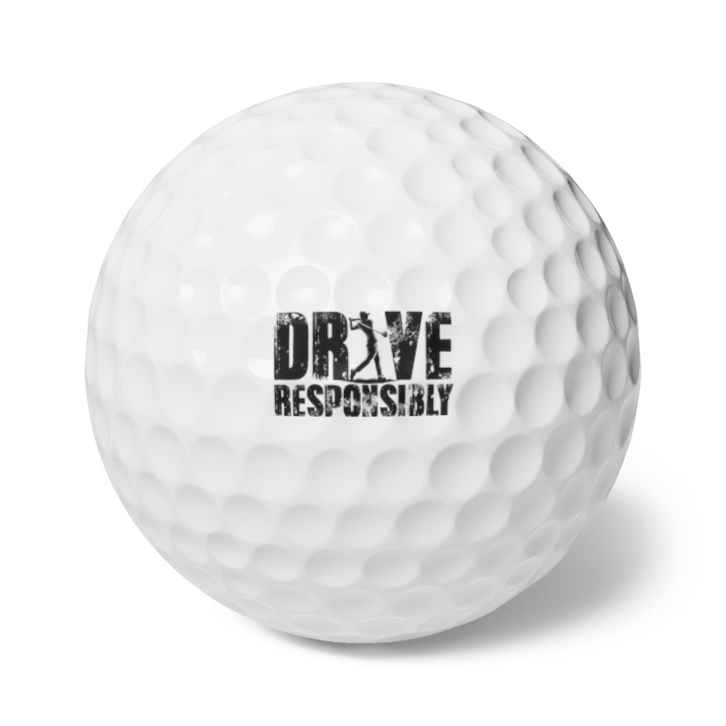 Drive Responsibly Custom Golf Balls (6 Pack)