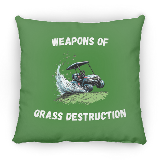 Weapons Of Grass Destruction Throw Pillow