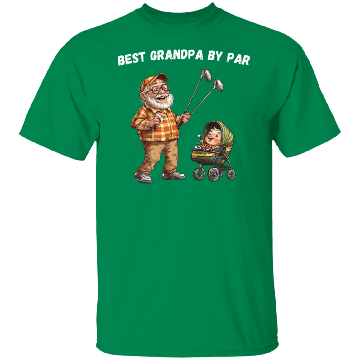 Best Grandpa By Par Men's T-Shirt