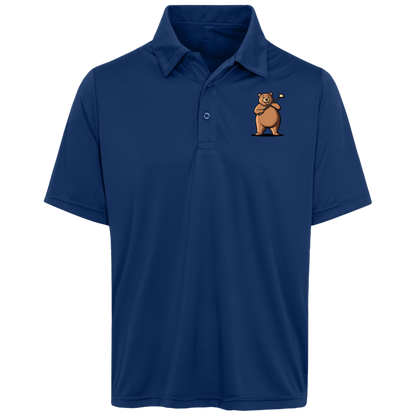 Caddy Bear Men's Golf Shirt