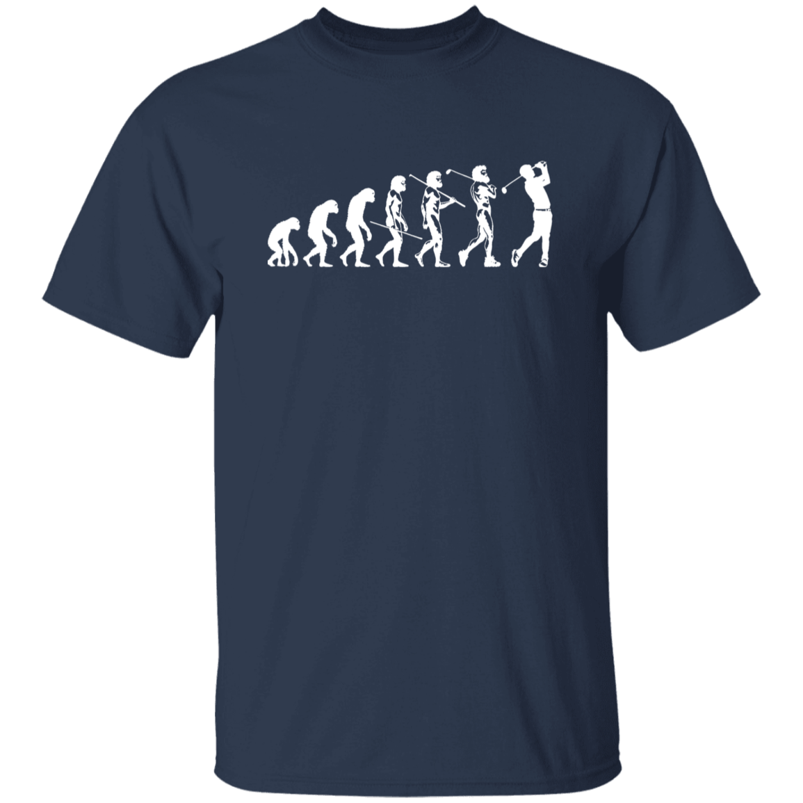 Golfer Evolution Men's T-Shirt