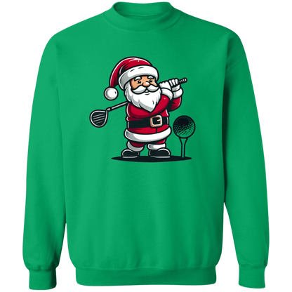 Santa's Tee Off Christmas Sweater