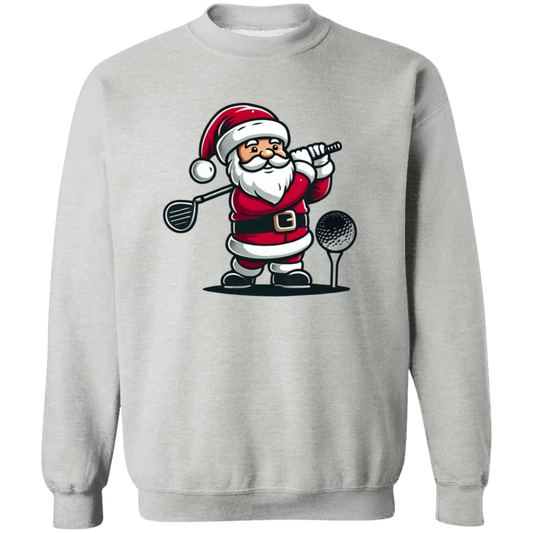 Santa's Tee Off Christmas Sweater