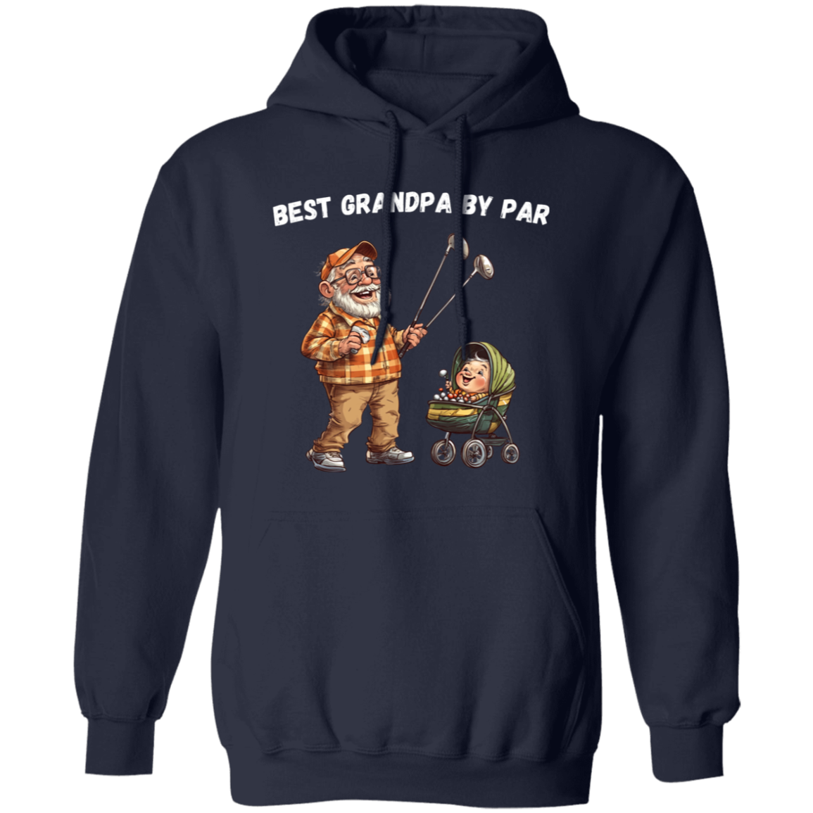 Best Grandpa By Par Men's Sweater