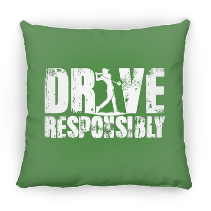 Drive Responsibly Throw Pillow