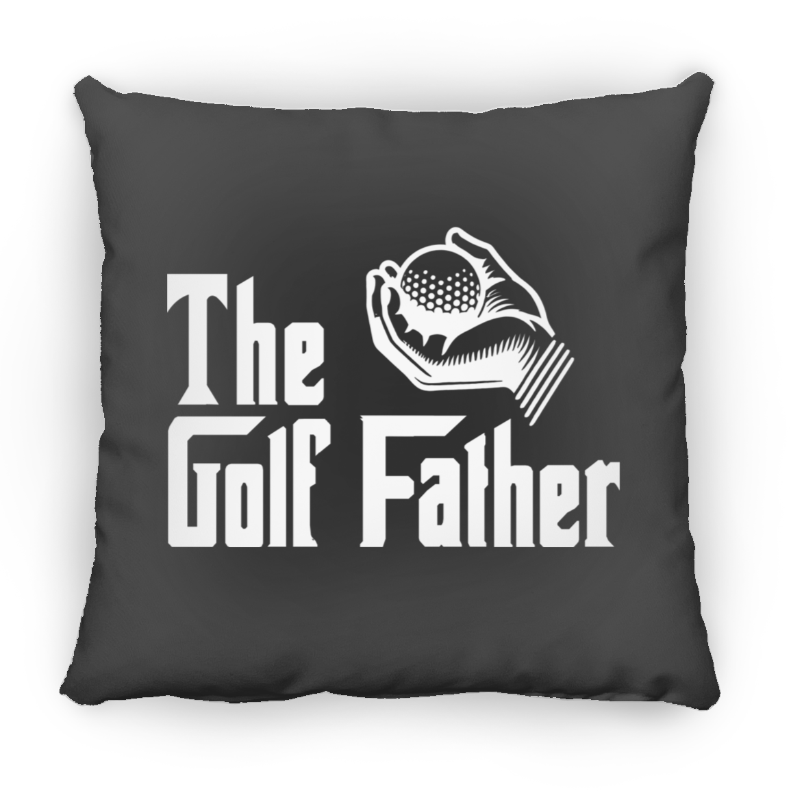 The Golf Father Throw Pillow