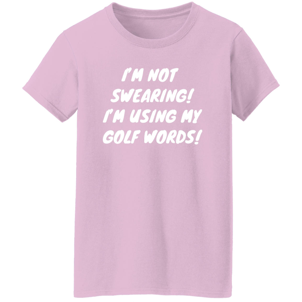 Golf Words Women's T-Shirt