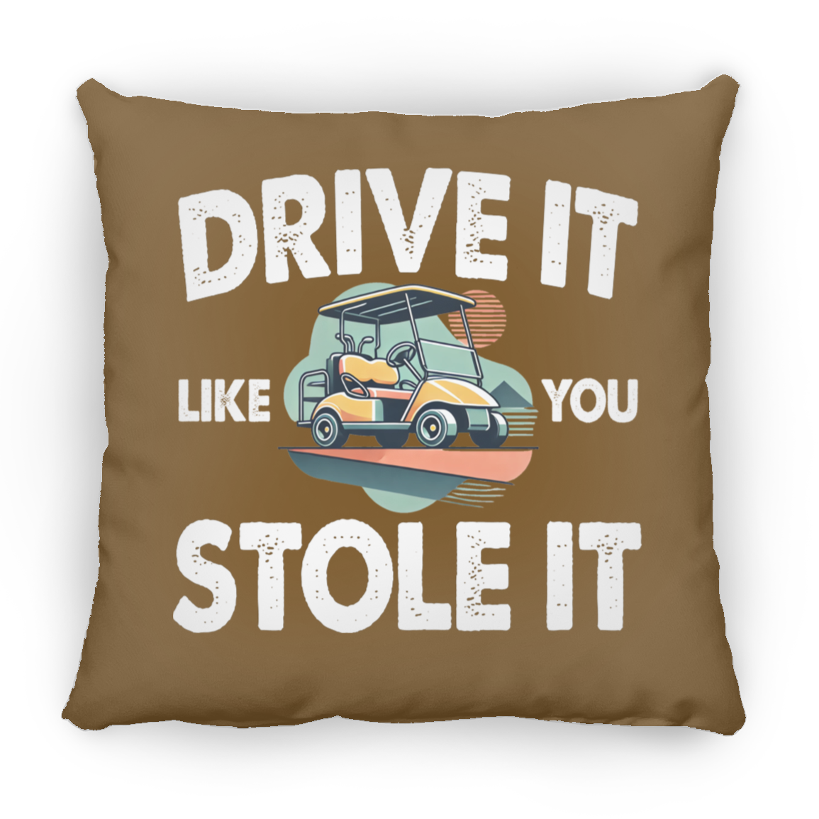 Drive It Like You Stole It Throw Pillow