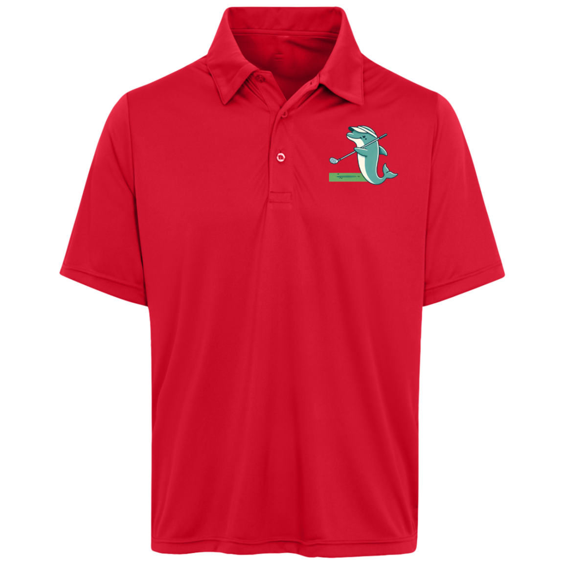 Golphin' Dolphin Men's Golf Shirt