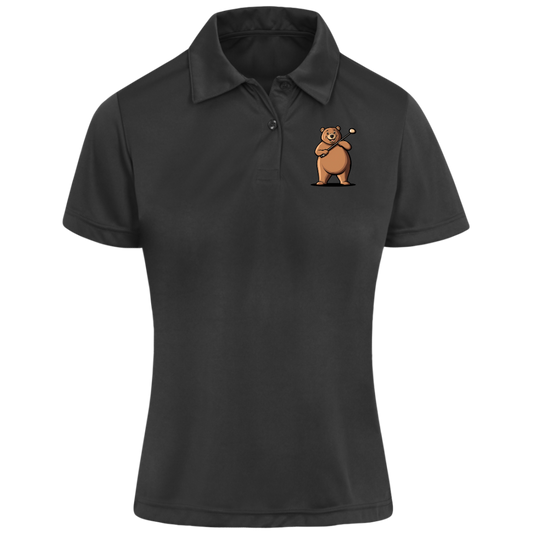 Caddy Bear Women's Golf Shirt