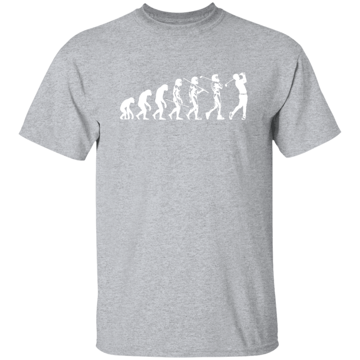 Golfer Evolution Men's T-Shirt