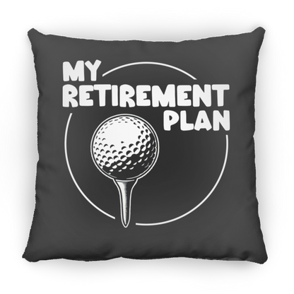 My Retirement Plan Throw Pillow