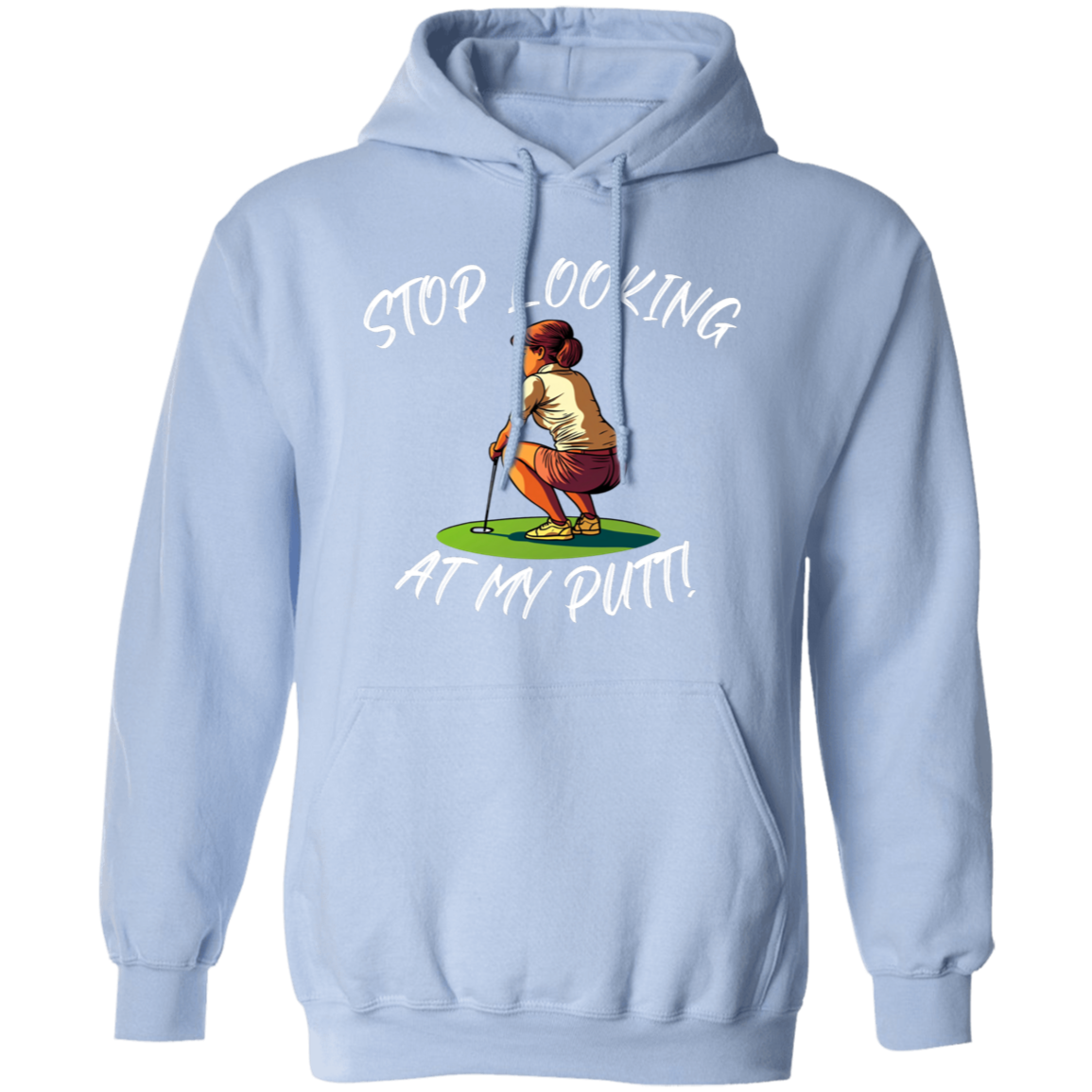 Stop Looking At My Putt Women's Sweater