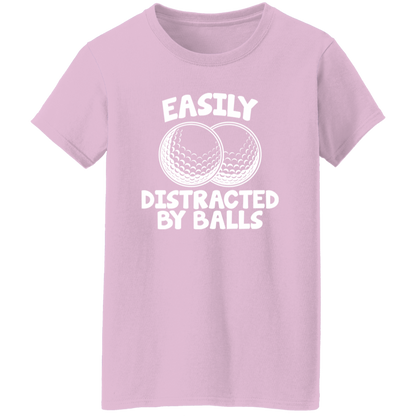 Easily Distracted By Balls Women's T-Shirt