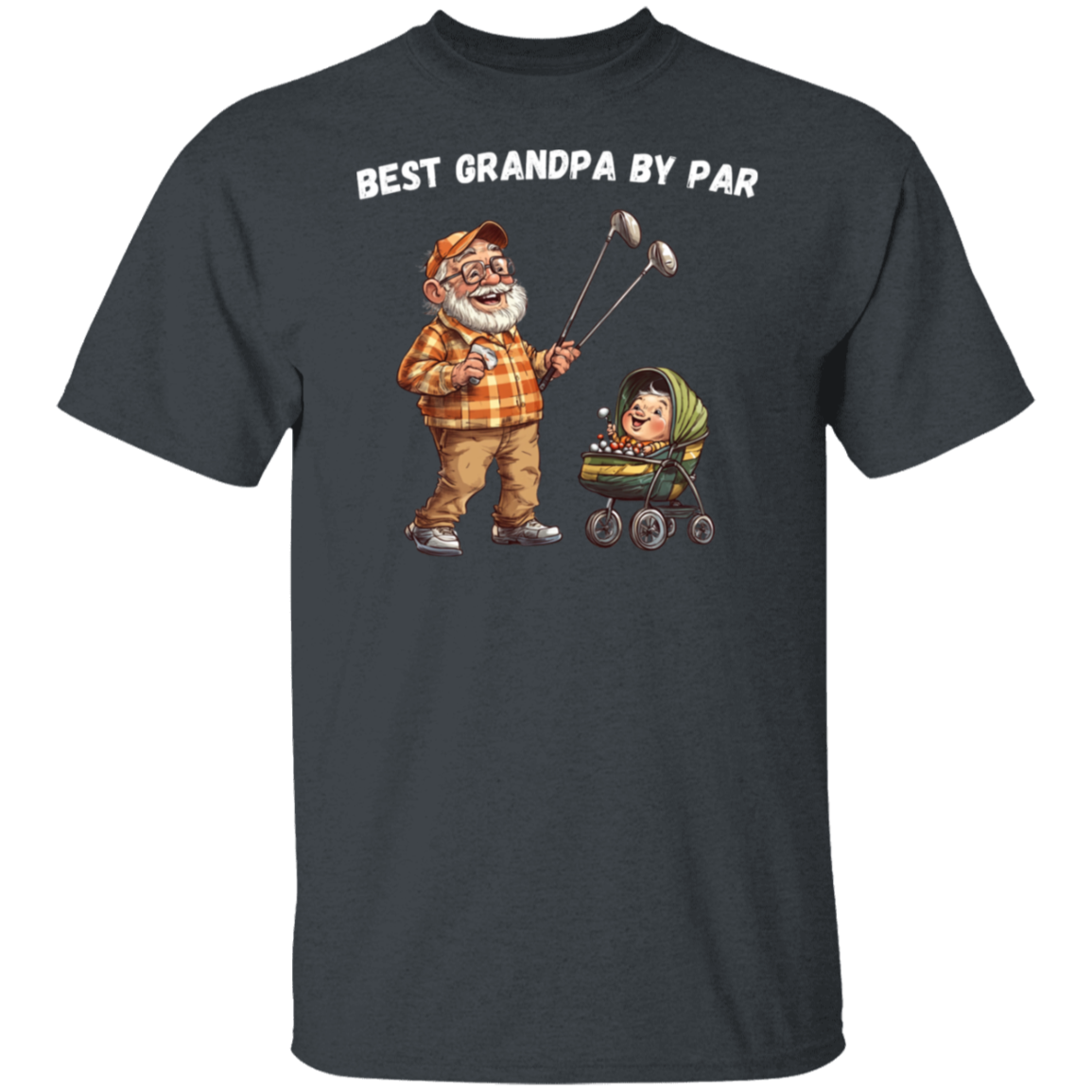 Best Grandpa By Par Men's T-Shirt