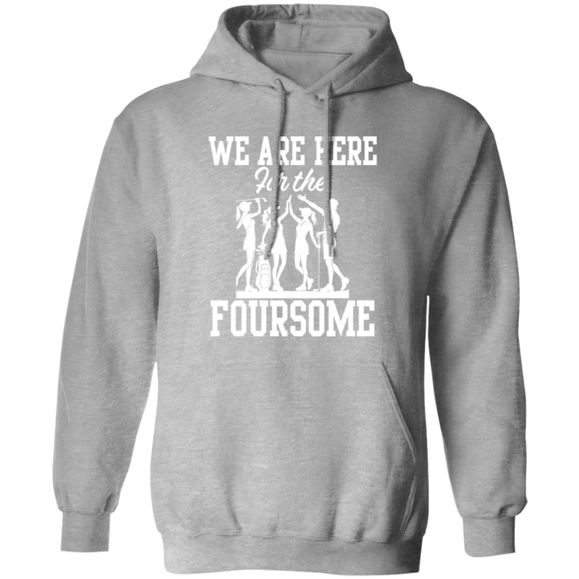 We Are Here For The Foursome Women's Sweater