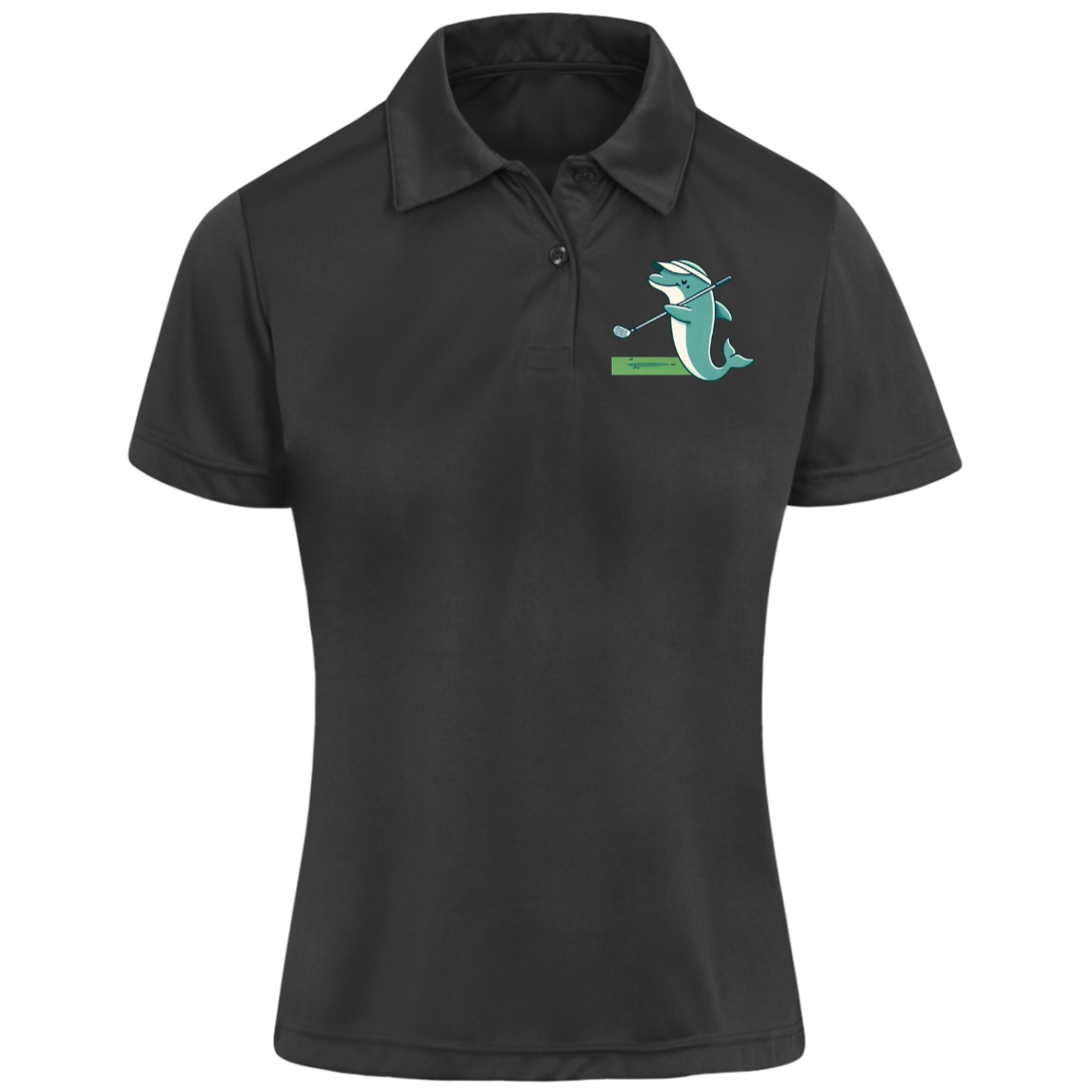 Golphin' Dolphin Women's Golf Shirt