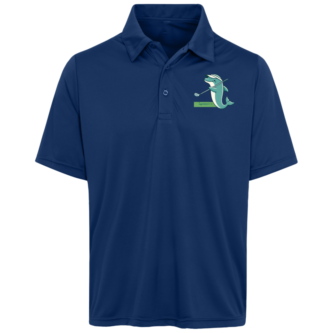 Golphin' Dolphin Men's Golf Shirt