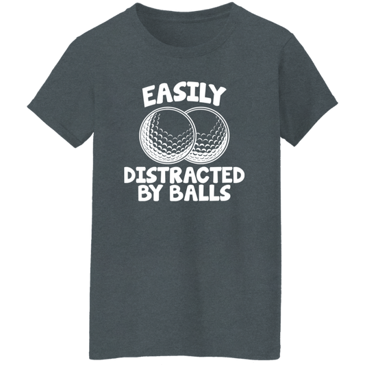 Easily Distracted By Balls Women's T-Shirt