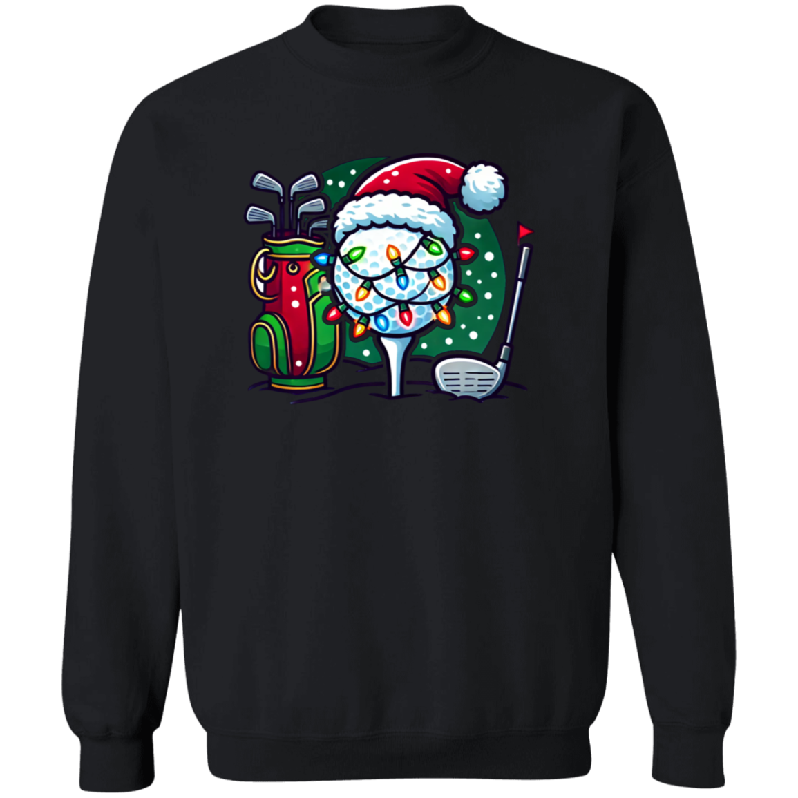 Merry Golfmas Christmas Sweater